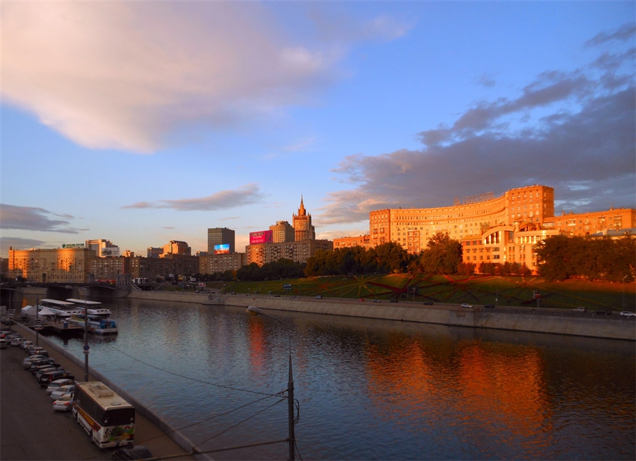 Москва ростовская набережная