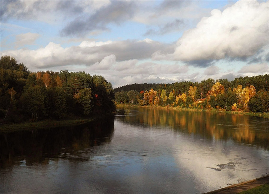 Фото реки неман