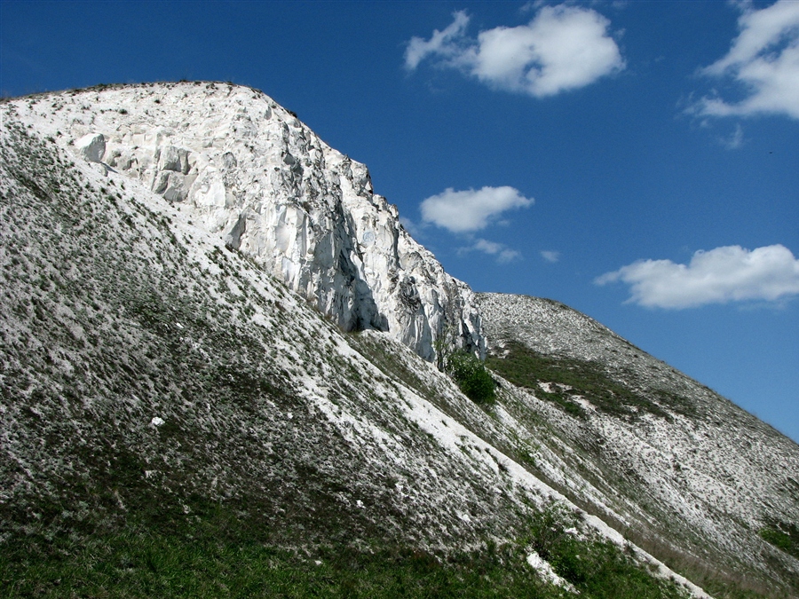 Меловые горы в белгородской области фото