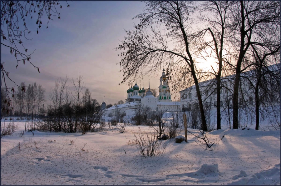 Толгский монастырь Ярославль зимой