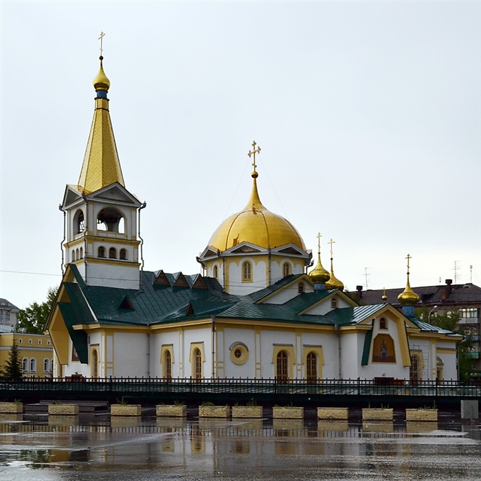 Вознесенский кафедральный собор в новосибирске