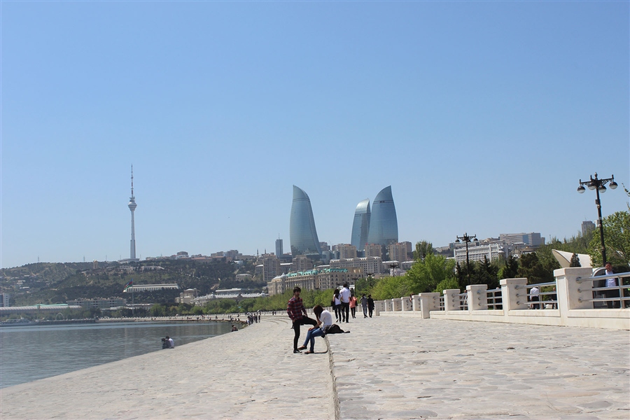 Фото в баку бульвар