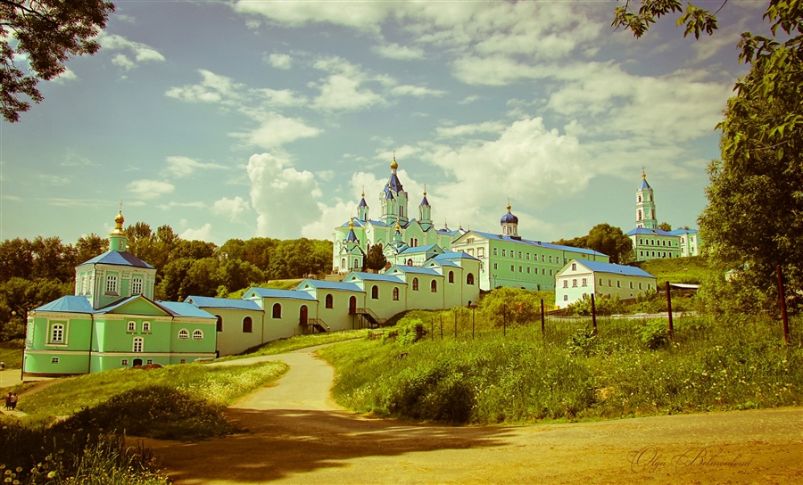 Жизнь в курской. Коренная пустынь картина.