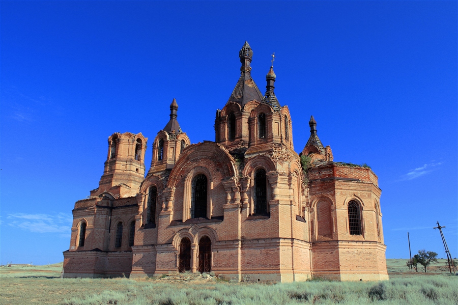 Станица Голубинская Калачевский район Церковь