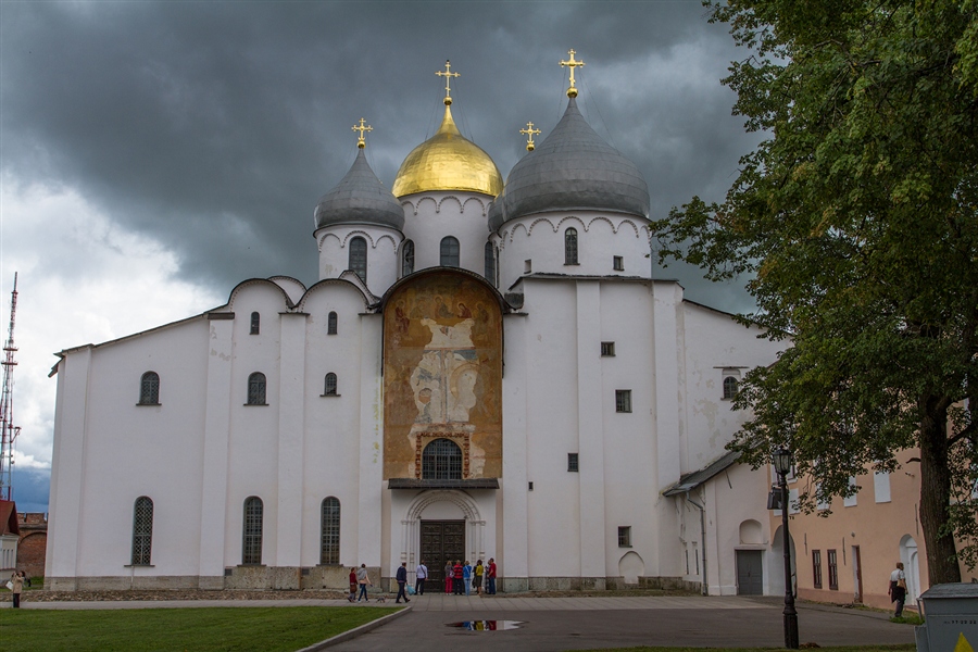 Софийский собор в Новгороде стиль