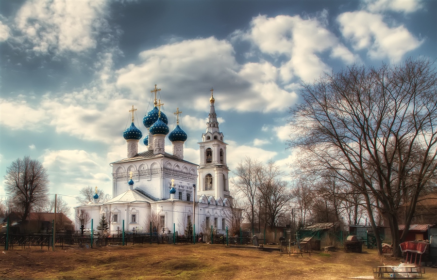 Фотографии Никольского храма в Ровках