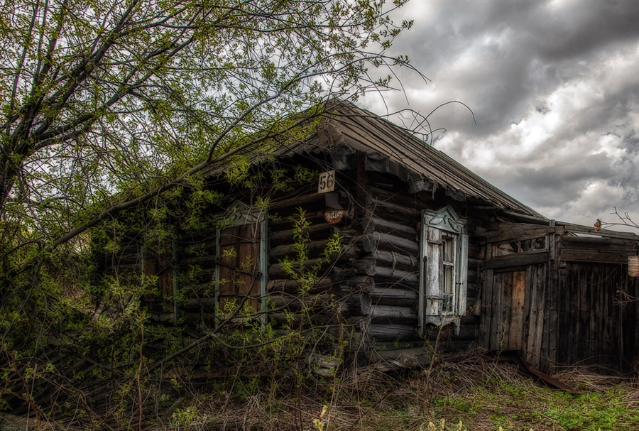 Фото старенького домика