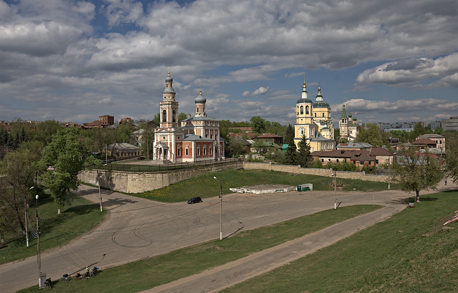 Соборная гора в серпухове фото