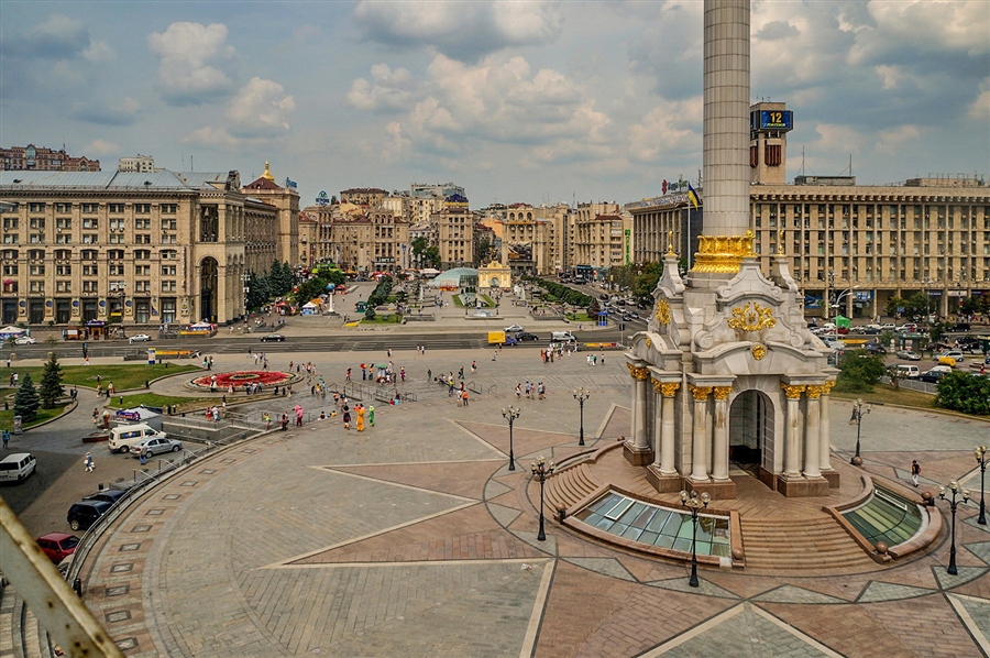 Фото крещатика в киеве