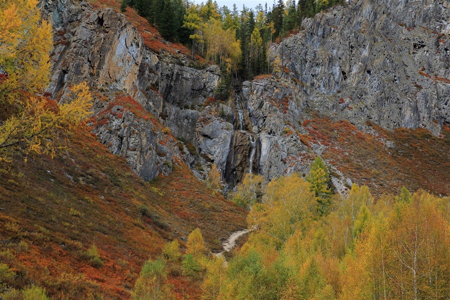 Водопад ширлак горный алтай фото