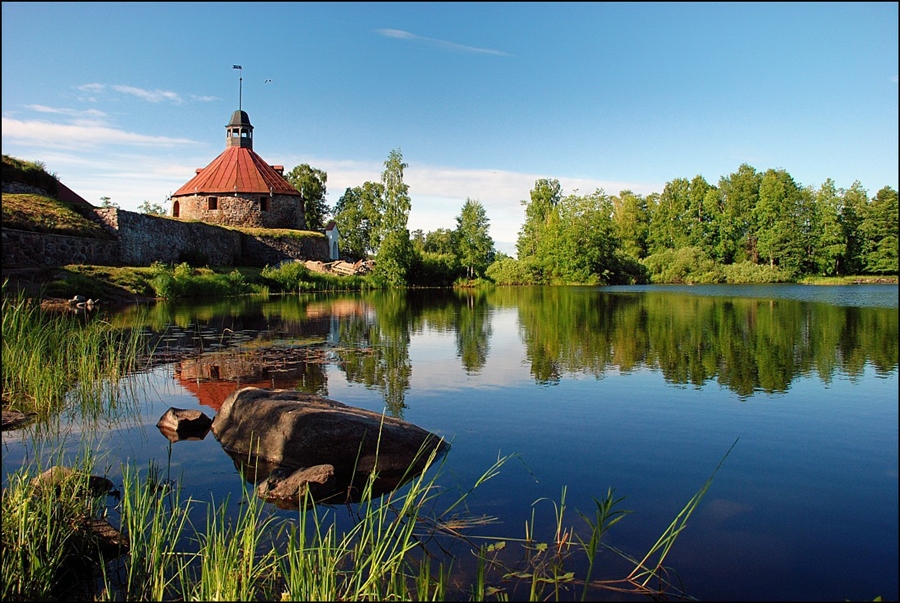 Фото приозерск крепость