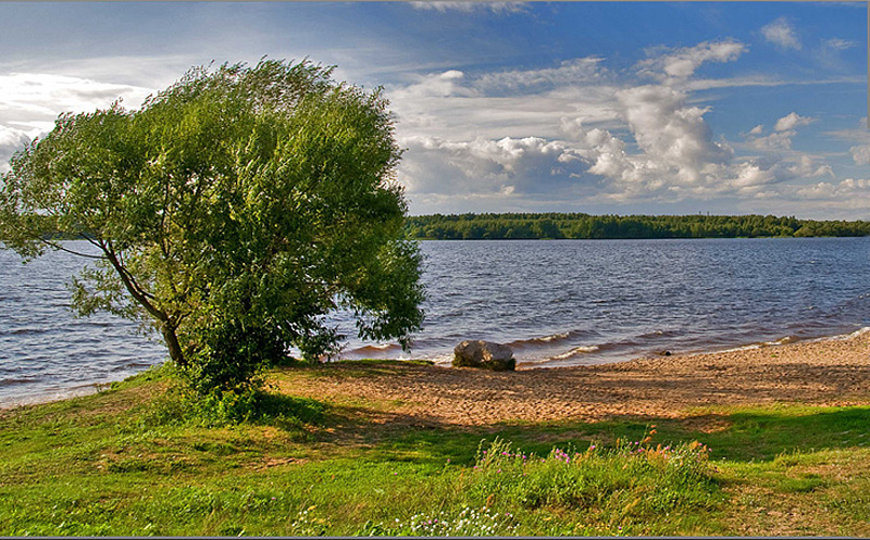 Берег волги фото