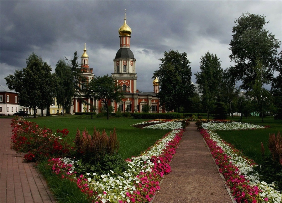 Храм в Свиблово зимой