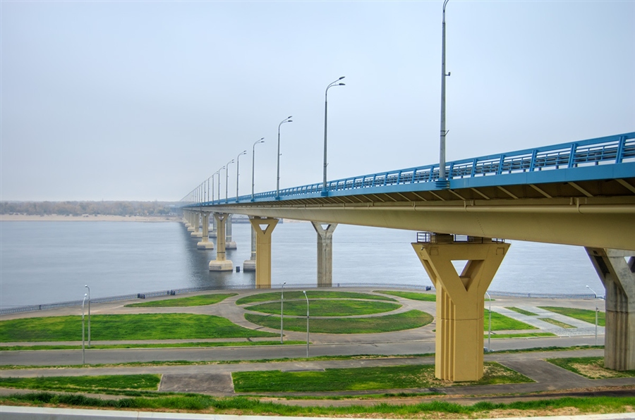 Волгоград мост через волгу