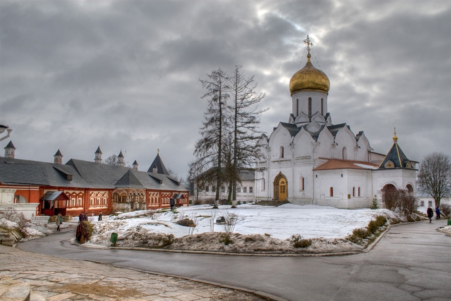 Саввино Сторожевский монастырь зима