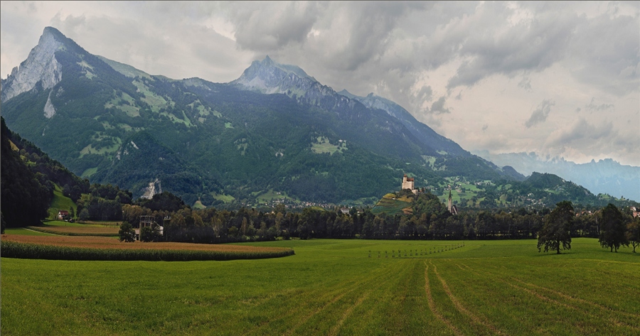 Лихтенштейн панорама.