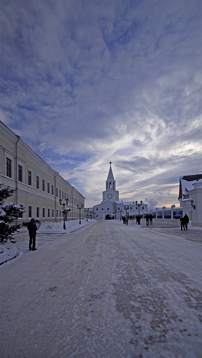 Кремлевская Казань зимой