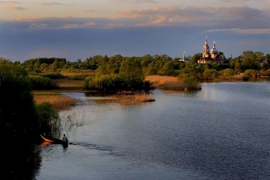 Село река