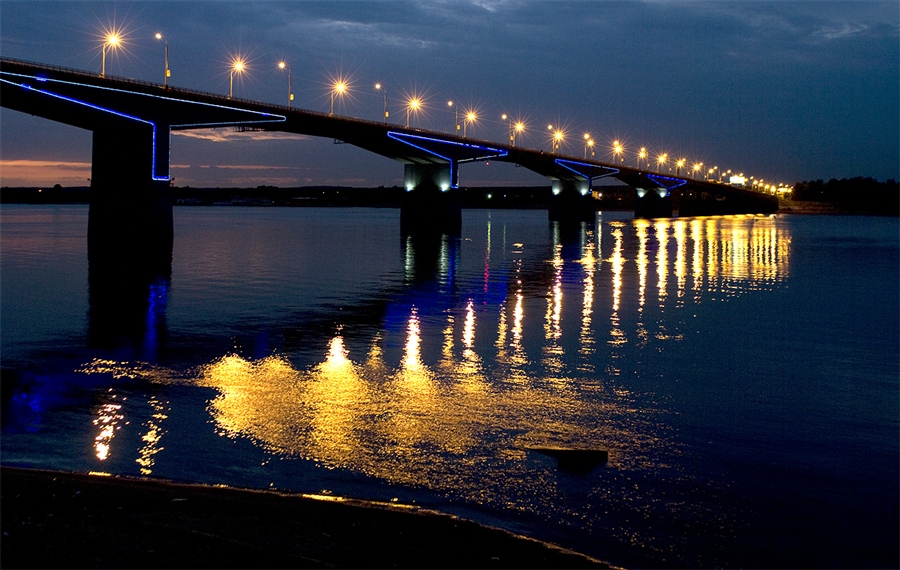 Пермь кама мост