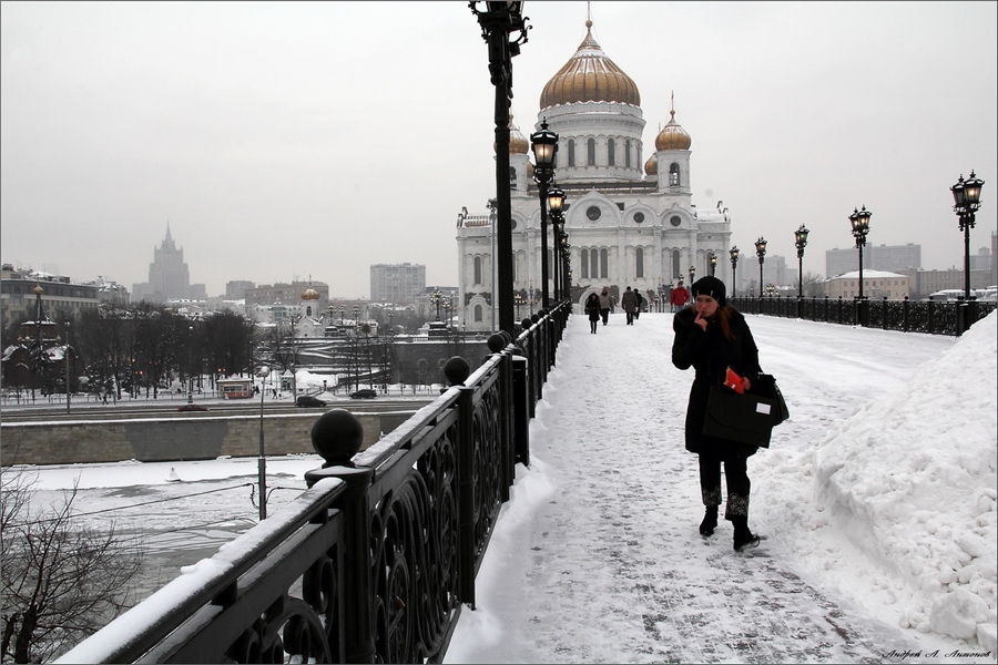 На патриаршем мосту фото