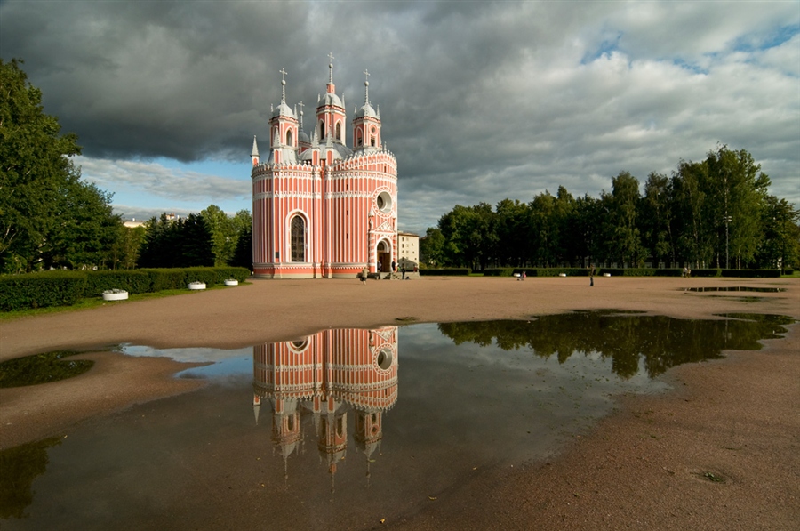 Чесменская Церковь в Санкт Петербурге внутри