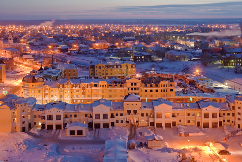 Тобольск вечерний фото