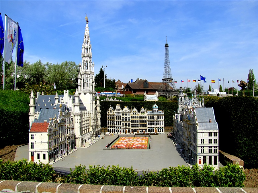 Парк мини европа в бельгии фото