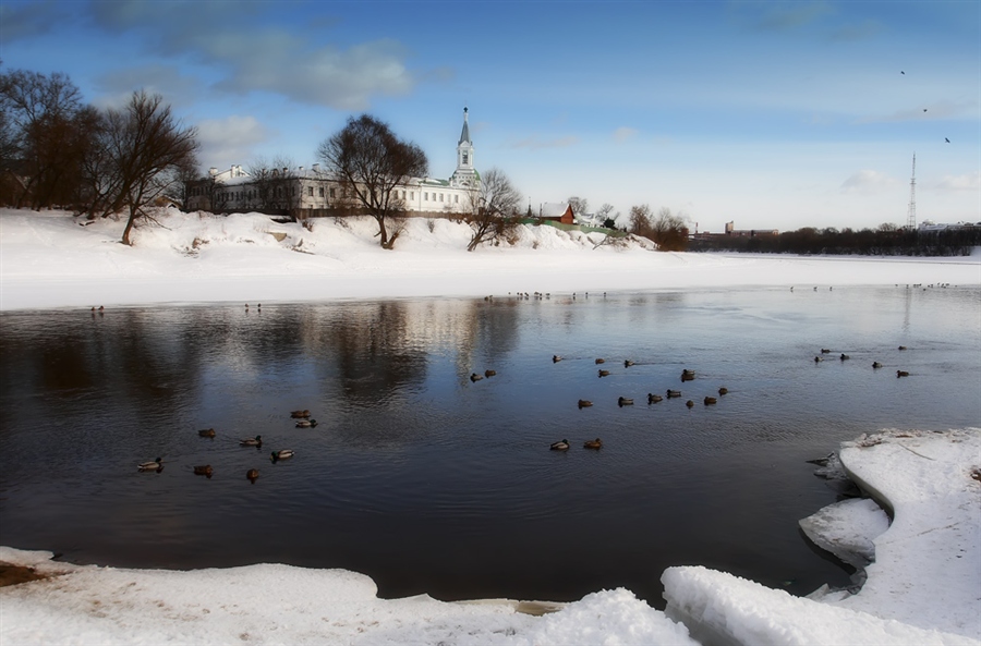 Весна в твери фото