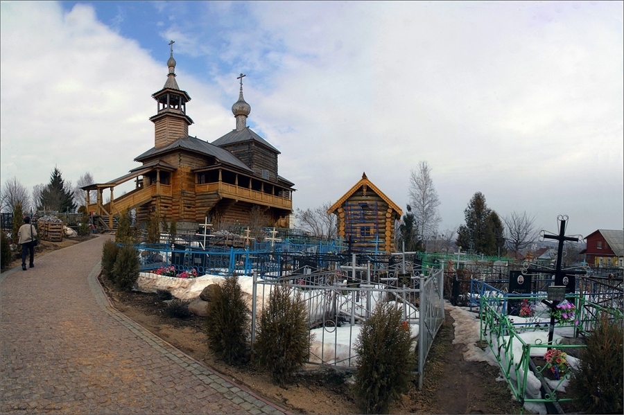 Деревянный храм Покрова Пресвятой Богородицы Москва