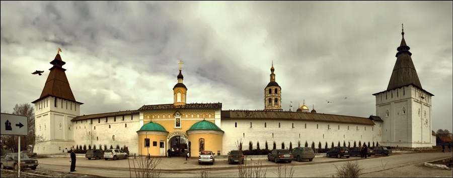 Пафнутьев боровский монастырь фото Фото жизнь - andreanto - Боровск - Пафнутьев Боровский монастырь. Вид с юга.