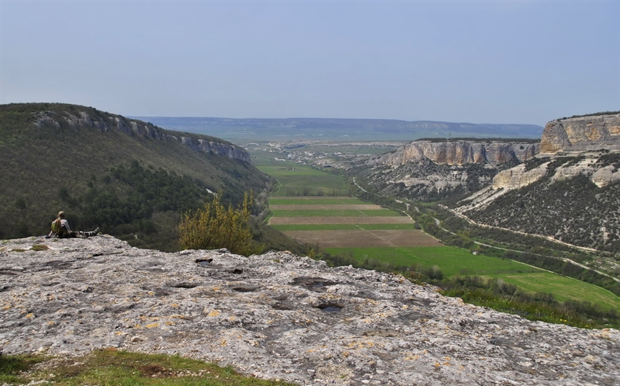 Бельбекский каньон карта