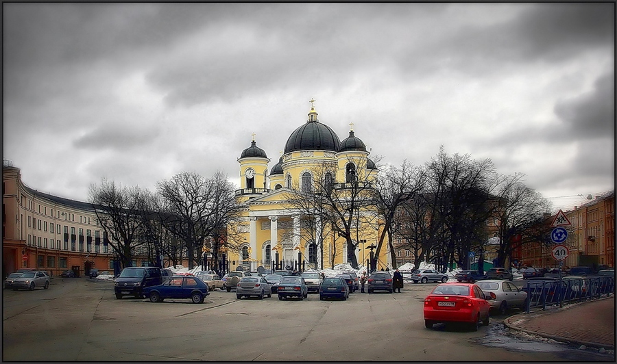 Преображенская площадь старые фото